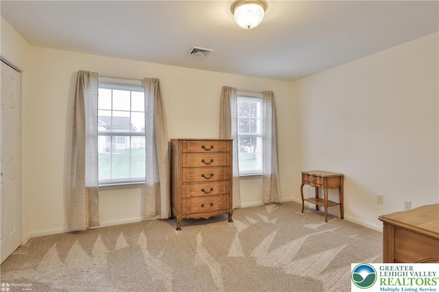 2638 Harvest Dr S, Forks Twp, PA 18040 - bedroom featuring multiple windows and carpet flooring