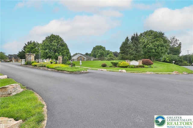 2638 Harvest Dr S, Forks Twp, PA 18040 - view of asphalt road with curbs