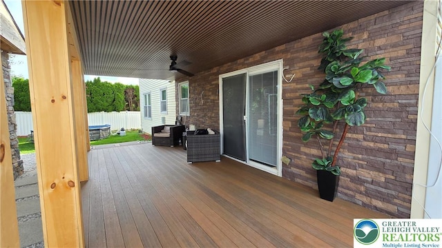 1136 Ashbourne Dr, Muhlenberg Twp, PA 19605 - view of deck