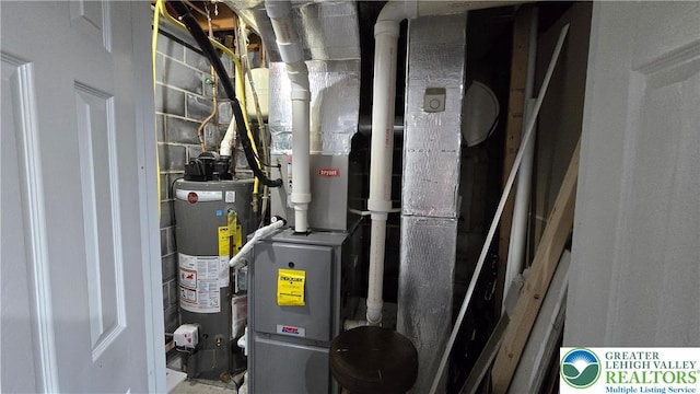 1136 Ashbourne Dr, Muhlenberg Twp, PA 19605 - utilities with water heater