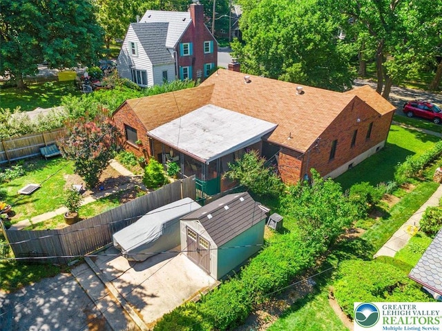 1321 W Union Blvd, Bethlehem City, PA 18018 - view from above of property