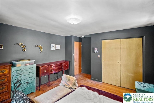 1321 W Union Blvd, Bethlehem City, PA 18018 - bedroom featuring wood finished floors and a closet