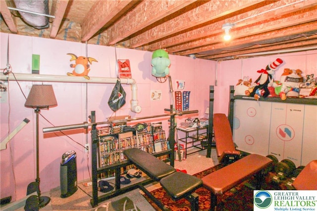 518 Bauer Rd, Moore Twp, PA 18014 - view of unfinished basement