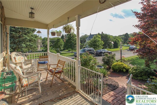 518 Bauer Rd, Moore Twp, PA 18014 - view of wooden porch