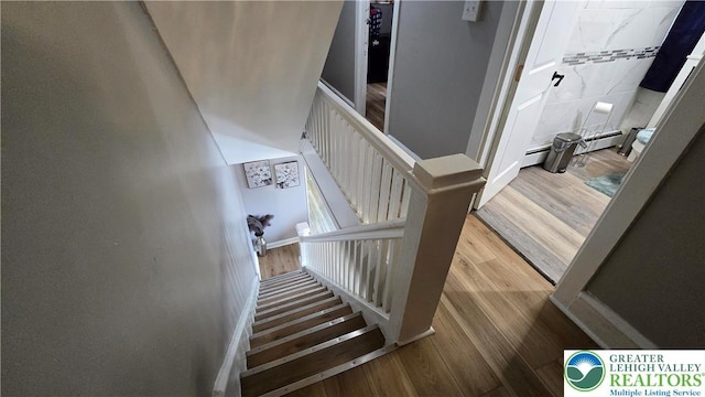 1500 Schuylkill Ave, Reading City, PA 19601 - stairs with wood finished floors