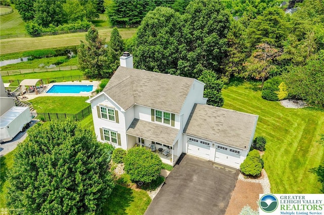 1945 Jenkins Dr, Forks Twp, PA 18040 - drone / aerial view of a pool