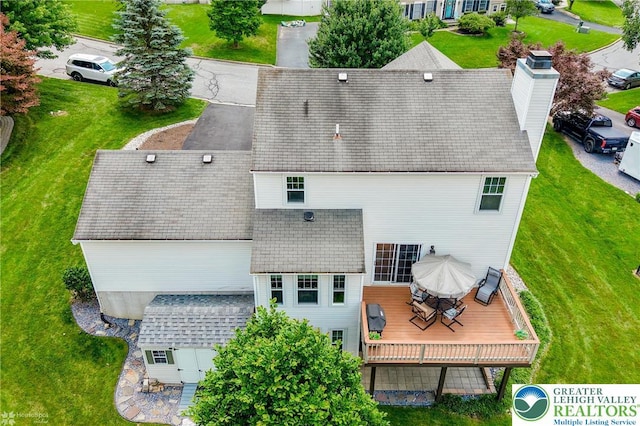 1945 Jenkins Dr, Forks Twp, PA 18040 - view from above of property