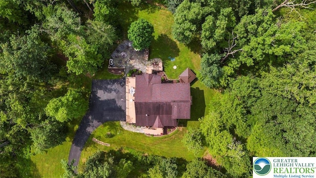 207 W Douglasville Rd, Bushkill Twp, PA 18064 - aerial view of property and surrounding area