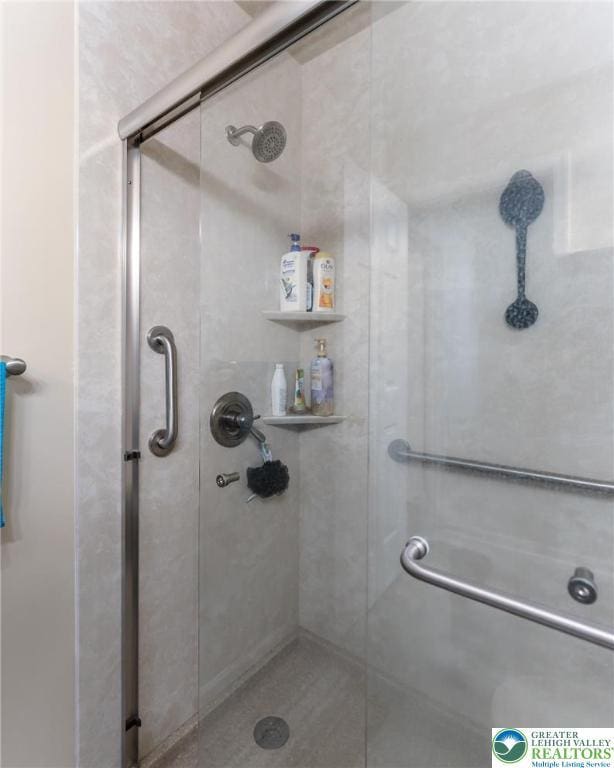 1536 Cambridge Dr, Lower Macungie Twp, PA 18062 - full bath featuring a stall shower