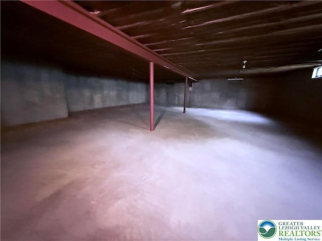 4395 E Texas Rd, Lower Macungie Twp, PA 18103 - view of unfinished below grade area
