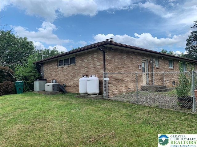 4395 E Texas Rd, Lower Macungie Twp, PA 18103 - rear view of house featuring brick siding