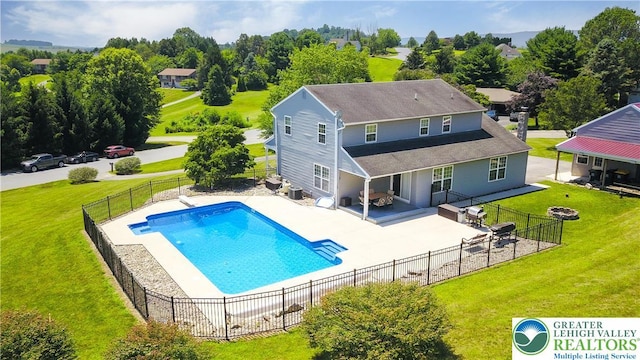 7725 Harbor Ct, Washington Twp, PA 18080 - view of pool featuring a fenced backyard and a patio