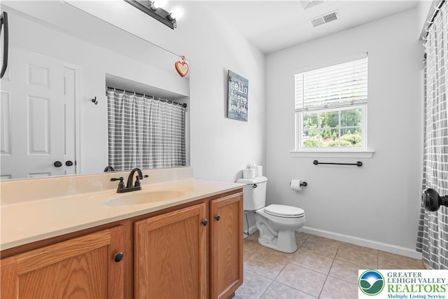 7725 Harbor Ct, Washington Twp, PA 18080 - full bathroom with vanity and tile patterned floors