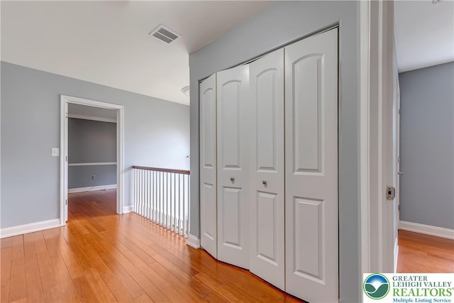 6945 Hunt Dr, Lower Macungie Twp, PA 18062 - hall with light wood finished floors and baseboards