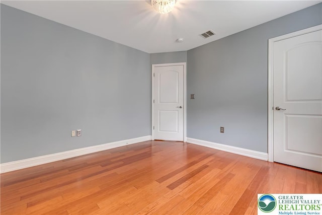 6945 Hunt Dr, Lower Macungie Twp, PA 18062 - empty room with light wood-type flooring and baseboards