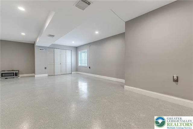 6945 Hunt Dr, Lower Macungie Twp, PA 18062 - basement featuring recessed lighting and baseboards