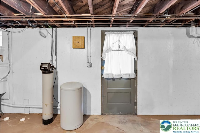 3032 W Woodlawn St, South Whitehall Twp, PA 18104 - below grade area featuring a water softener