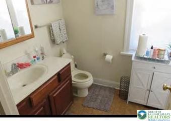 732 Washington Ave, Northampton Boro, PA 18067 - bathroom with vanity and toilet