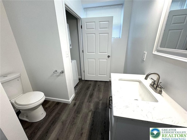 801 W Broad, Bethlehem City, PA 18018 - half bath with wood finished floors and vanity