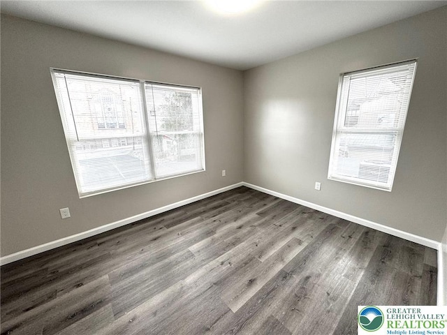 801 W Broad, Bethlehem City, PA 18018 - empty room with dark wood-style flooring