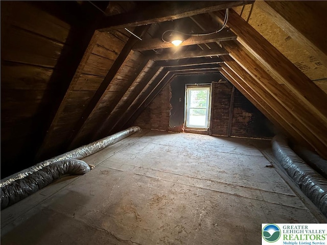 801 W Broad, Bethlehem City, PA 18018 - view of unfinished attic