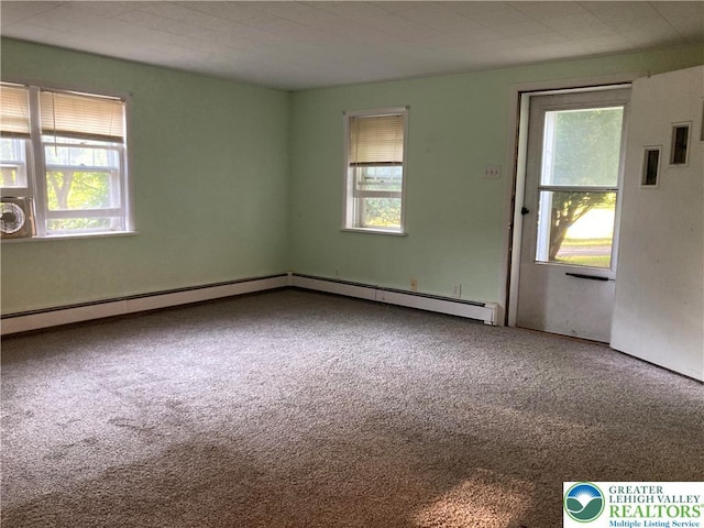 5984 Rte 412, Springfield Twp, PA 18077 - spare room featuring healthy amount of natural light and carpet