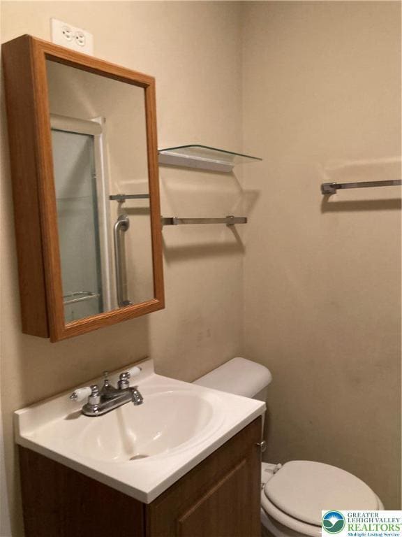 5984 Rte 412, Springfield Twp, PA 18077 - bathroom with vanity and toilet