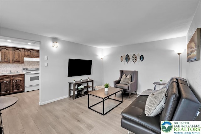 8555 Mohr Ln, Weisenberg Twp, PA 18051 - living area with light wood-type flooring and recessed lighting