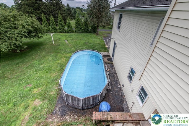 8555 Mohr Ln, Weisenberg Twp, PA 18051 - view of pool featuring a lawn