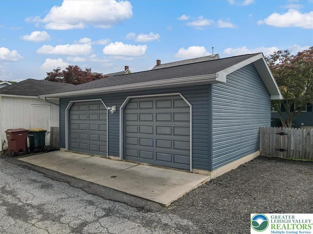 5129 3rd St, Whitehall Twp, PA 18052 - view of detached garage