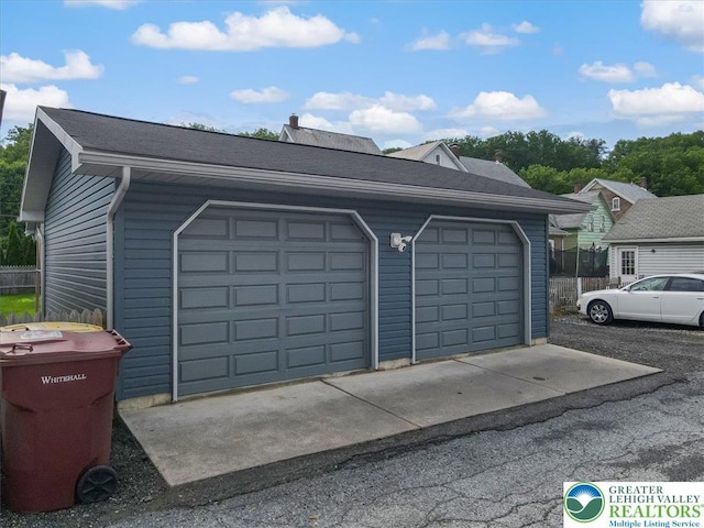 5129 3rd St, Whitehall Twp, PA 18052 - view of garage