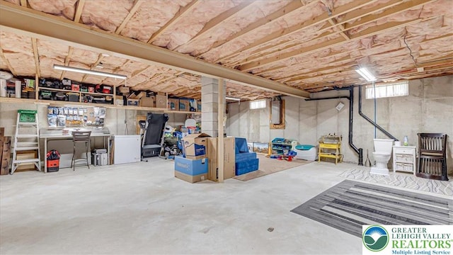5129 3rd St, Whitehall Twp, PA 18052 - view of below grade area