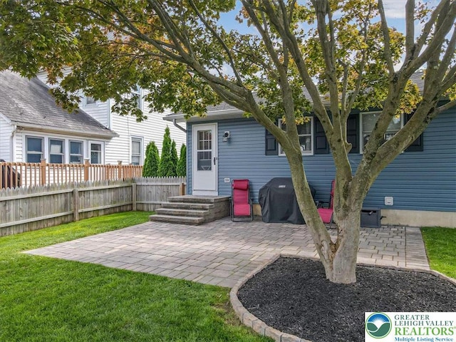 5129 3rd St, Whitehall Twp, PA 18052 - view of yard with a patio