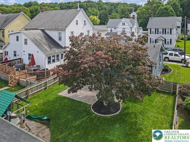 5129 3rd St, Whitehall Twp, PA 18052 - aerial view of residential area