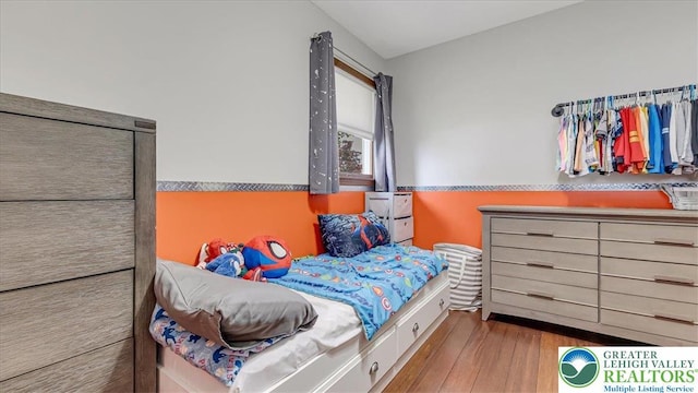 5129 3rd St, Whitehall Twp, PA 18052 - bedroom with wood finished floors