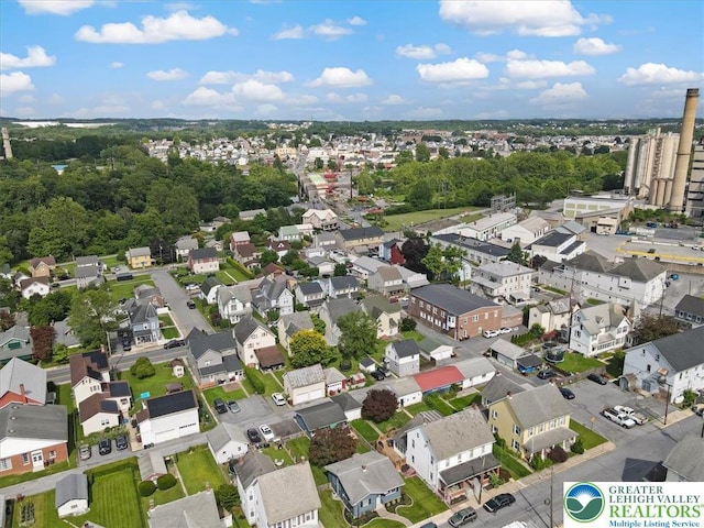 5129 3rd St, Whitehall Twp, PA 18052 - aerial view of property and surrounding area with nearby suburban area
