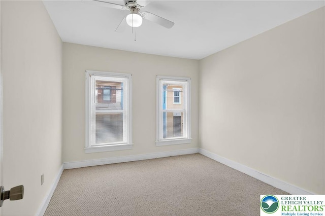22 N Warren St, Easton, PA 18042 - empty room featuring carpet and a ceiling fan