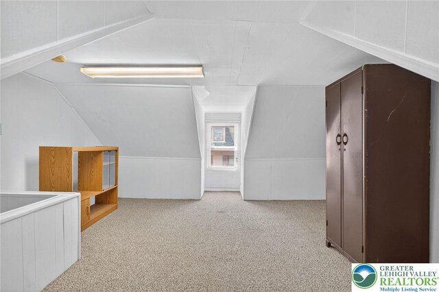 22 N Warren St, Easton, PA 18042 - additional living space featuring lofted ceiling and carpet