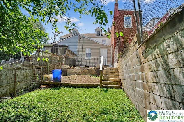 22 N Warren St, Easton, PA 18042 - back of property featuring stairs