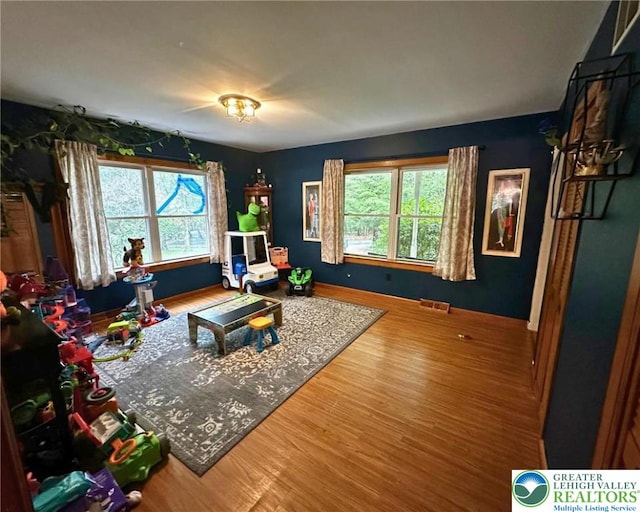 1701 Johns Rd, Chestnuthill Twp, PA 18330 - living room with healthy amount of natural light and wood finished floors