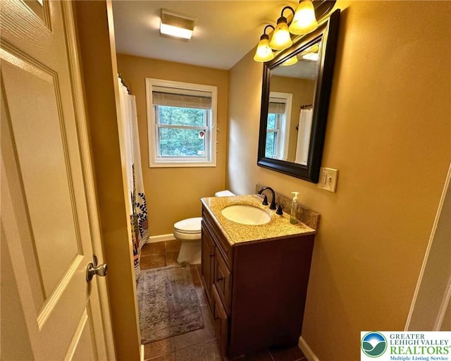 1701 Johns Rd, Chestnuthill Twp, PA 18330 - bathroom with tile patterned floors and vanity