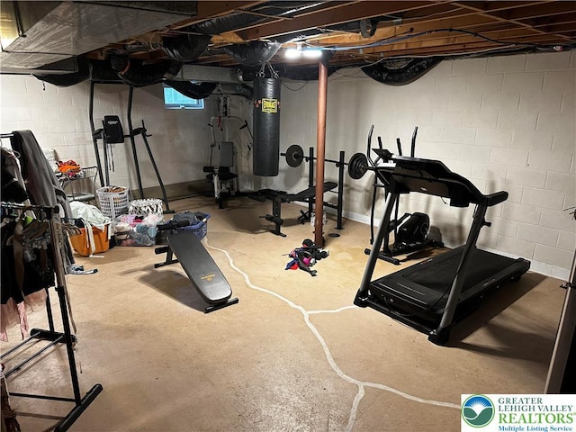 1701 Johns Rd, Chestnuthill Twp, PA 18330 - view of workout room