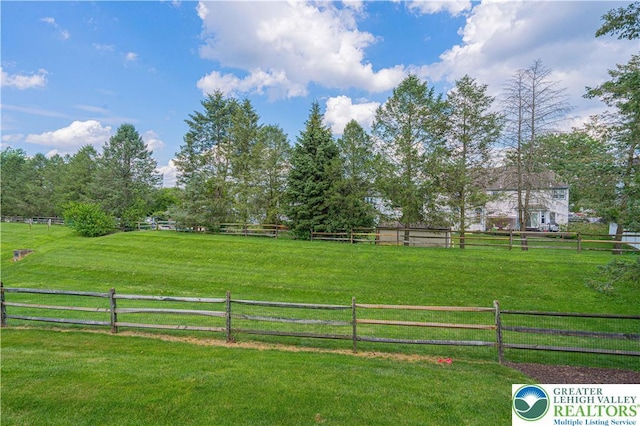 2877 Hope Ridge Dr, Bethlehem Twp, PA 18045 - view of yard featuring a rural view