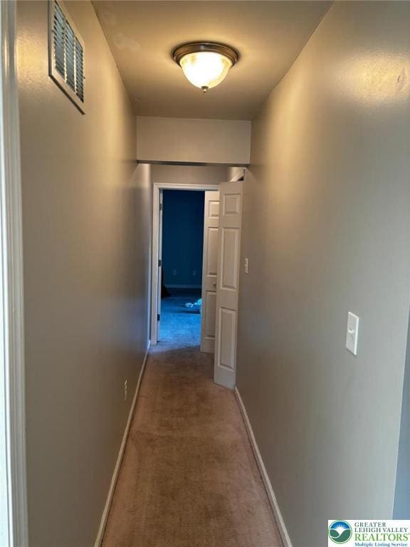4954 Coatbridge Ln, Lehigh Twp, PA 18088 - hallway featuring carpet and baseboards