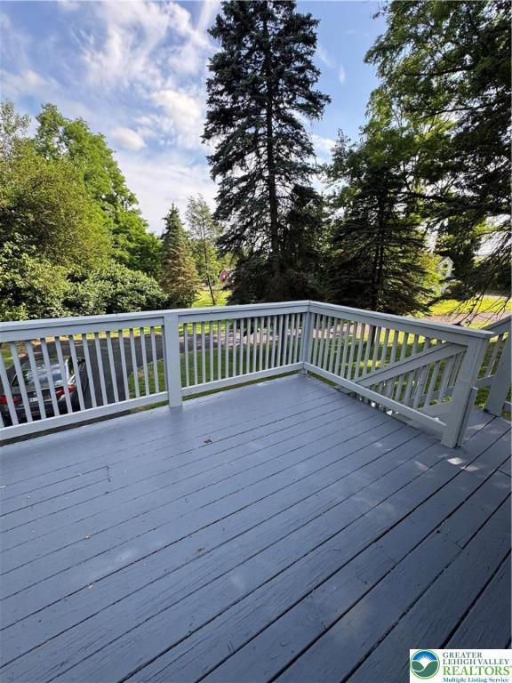 84 Moorestown Dr, Moore Twp, PA 18014 - view of wooden deck