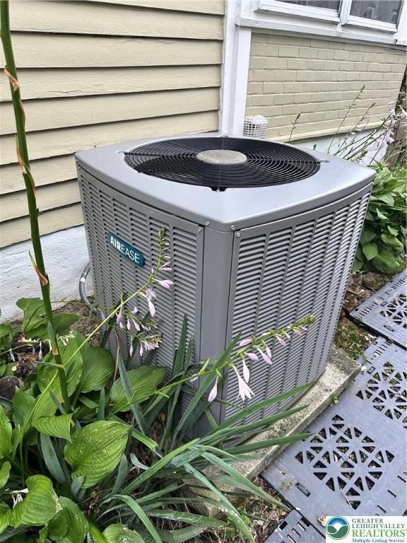 189 W 27th St, Northampton Boro, PA 18067 - exterior view of a central air condition unit