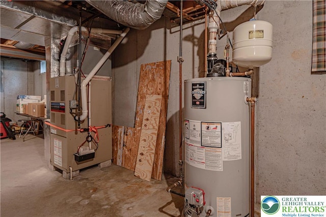 2029 Amherst Dr, Lower Saucon Twp, PA 18015 - utilities featuring water heater and heating unit