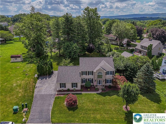 2029 Amherst Dr, Lower Saucon Twp, PA 18015 - aerial view of property and surrounding area