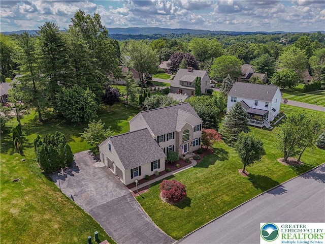 2029 Amherst Dr, Lower Saucon Twp, PA 18015 - aerial view of property and surrounding area