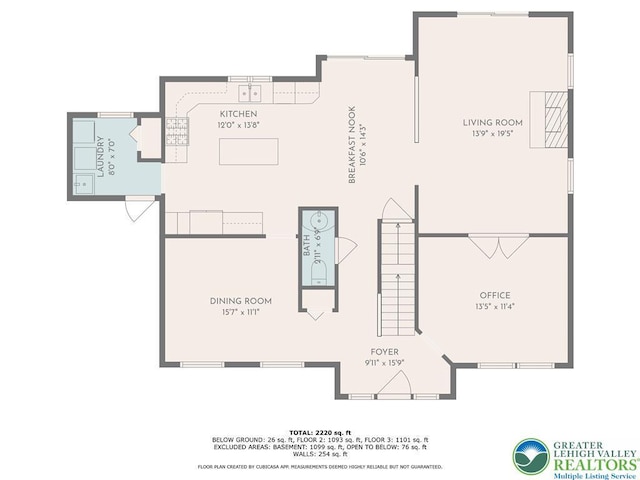 2029 Amherst Dr, Lower Saucon Twp, PA 18015 - view of home floor plan